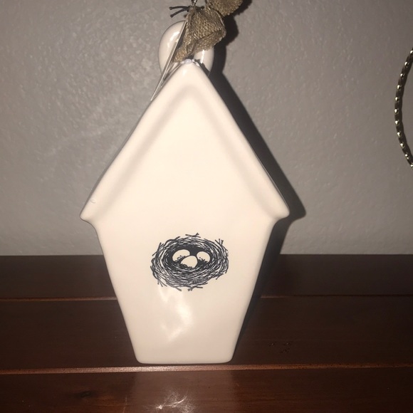 NWT Rae Dunn white rest Bird House! - Picture 2 of 3